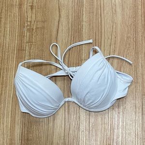 White Underwire Bikini Top